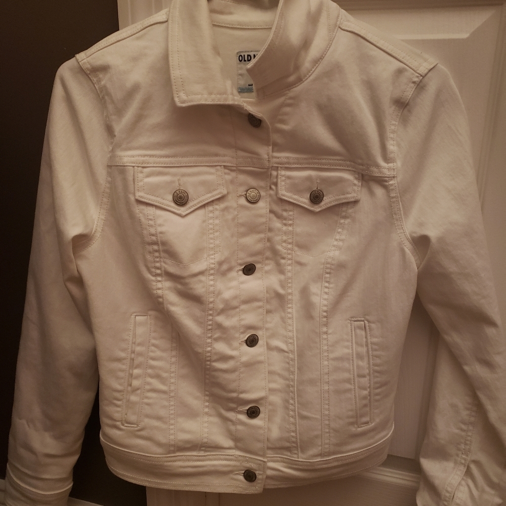 White Jean Jacket
